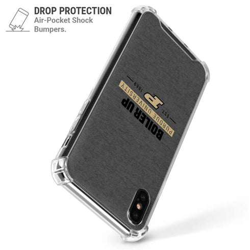 Purdue University Purdue University Boiler Up iPhone XS Max Clear Case